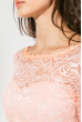 Платье женское по фигурке 36P006 персиковый