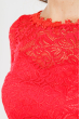 Платье женское по фигурке 36P006 красный