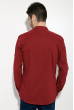 Рубашка мужская однотонная 511F005-4 бордо