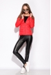 Женская демисезонная куртка 120PMH077 красный
