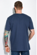 Стильная футболка 148P114-4 синий
