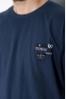 Стильная футболка 148P114-4 синий