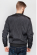 Куртка стильная с нашивками 616K002-4 черный