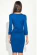 Платье женское с открытыми плечами 490F001 индиго