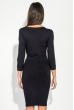 Платье женское с открытыми плечами 490F001 черный