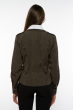 Пиджак женский с поясом 118P106 коричневый