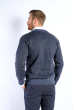 Пуловер мужской 85F900 сине-черный