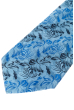 Галстук мужской с цветочным принтом 50PA0002 сине-голубой