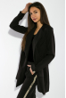 Костюм женский, стильный, удлиненный пиджак 78PD5089-1 черный