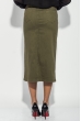 Юбка женская длинная 278V001 хаки