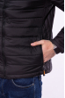 Куртка мужская с капюшоном 187P449 черный