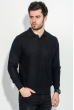 Пуловер мужской с фактурным узором «Соты»  50PD545 черный