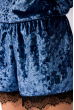 Комплект для сна (майка и шорты) женский 124P003 джинс