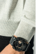 Джемпер мужской однотонный 50PD900 светло-серый меланж