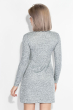 Платье женское в стиле Casual  80PD1339 серый меланж