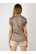 Рубашка женская 257P007 коричневый
