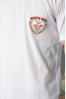 Стильная мужская футболка 134P012 белый