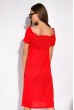 Платье на резинке 148P023 красный