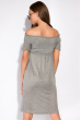 Платье на резинке 148P023 серый