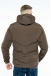 Теплая зимняя куртка 157P1671 коричневый
