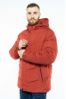 Теплая зимняя куртка 157P1671 терракотовый