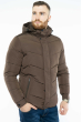 Теплая зимняя куртка 157P1671 коричневый