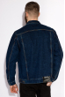 Базовая джинсовая куртка 120PCHF86006 темно-синий варенка