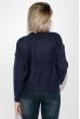 Джемпер женский крупная вязка 305V001 темно-синий