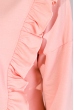 Свитшот женский с воланами  87PV183 розовый