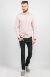 Свитер мужской рванный 873K002 бледно-розовый