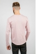 Свитер мужской рванный 873K002 бледно-розовый