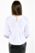 Рубашка женская, рукава фонарик 64PD360-1 белый