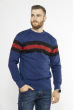Стильный мужской свитер 85F752 синий