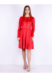 Платье коралловое 265P037 коралловый