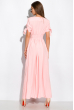 Платье в пол однотонное 120PDS5085-1 светло-розовый