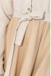 Платье женское юбка-солнце, нарядное 74PD385 кремовый меланж