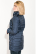Куртка женская удлиненная 80PD1211 темно-синий