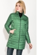 Куртка женская удлиненная 80PD1211 темно-зеленый