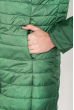 Куртка женская удлиненная 80PD1211 темно-зеленый