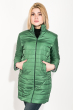 Куртка женская удлиненная 80PD1211 темно-зеленый