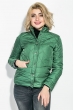 Куртка женская стеганая на кнопках 80PD1209 темно-зеленый