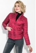 Куртка женская стеганая на кнопках 80PD1209 бордо