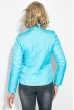 Куртка женская стеганая на кнопках 80PD1209 ярко-голубой