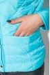 Куртка женская стеганая на кнопках 80PD1209 ярко-голубой