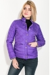 Куртка женская стеганая на кнопках 80PD1209 ультрафиолет