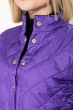 Куртка женская стеганая на кнопках 80PD1209 ультрафиолет