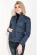Куртка женская стеганая на кнопках 80PD1209 темно-синий