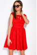 Нарядное женское платье 150P016 красный