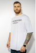 Стильная мужская футболка 624F001 белый