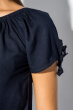 Блуза женская штапель 266F011-2 темно-синий
